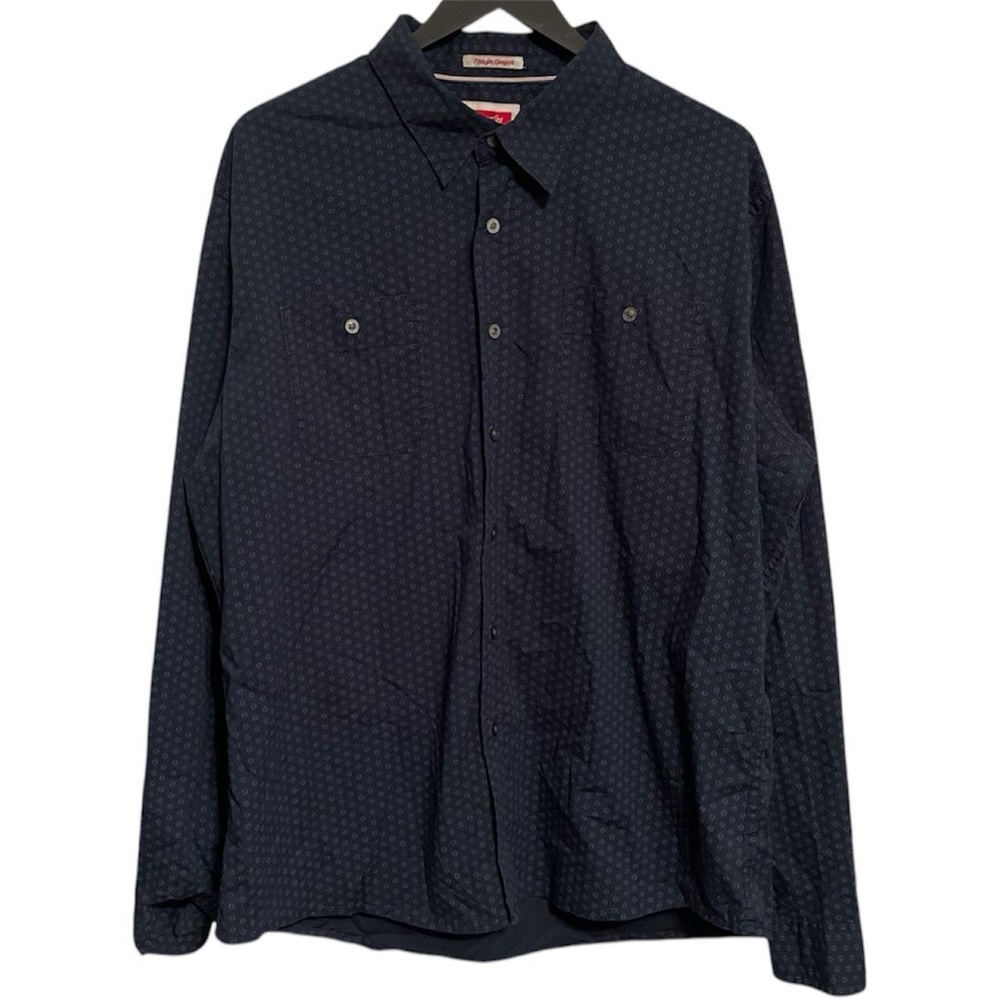 Wrangler Flex For Comfort long sleeve Button up collared western pattern shirt